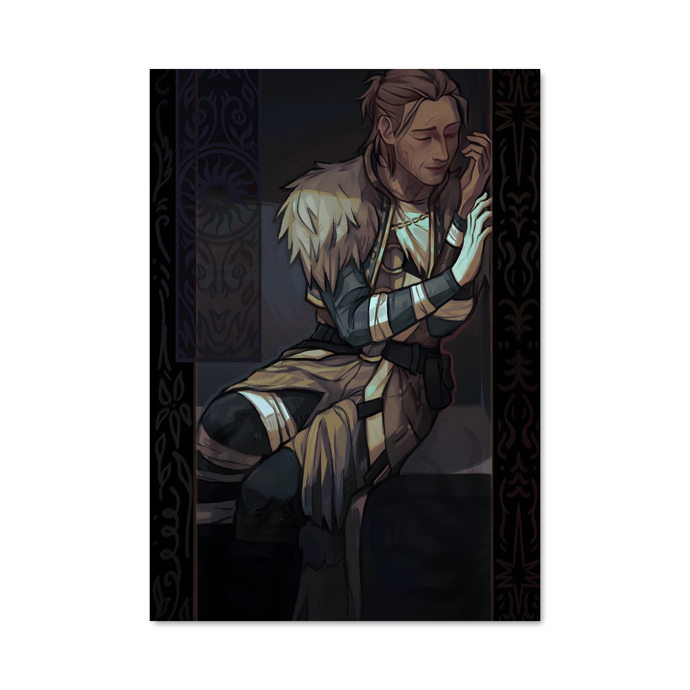 Poster L'Élégance du Héros – affiche Dragon age